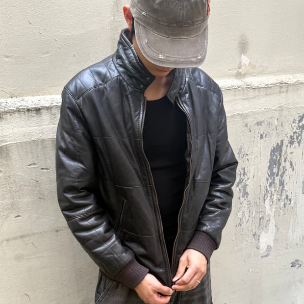 Gimo‘s x Kinloch Anderson 가죽자켓