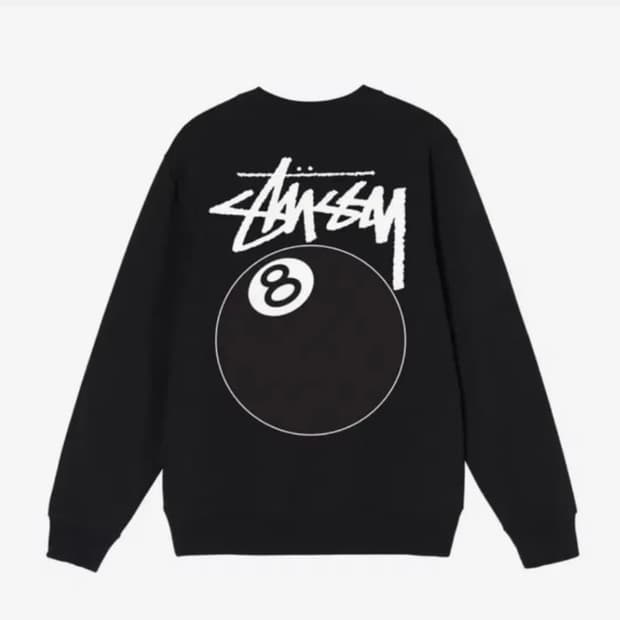 스투시 팔볼 맨투맨 m