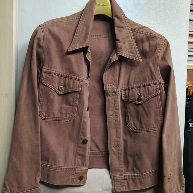 Lee 오리지날 빈티지 크롭자켓 