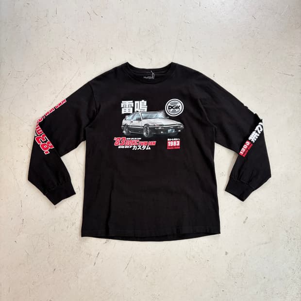 DGK 토요타 AE86 오피셜 빈티지 롱슬리브 M