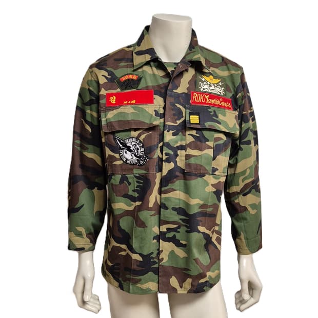 해병대 구형 특수수색대 병장 초기형 동계 전투복 상의 자켓 (XL)