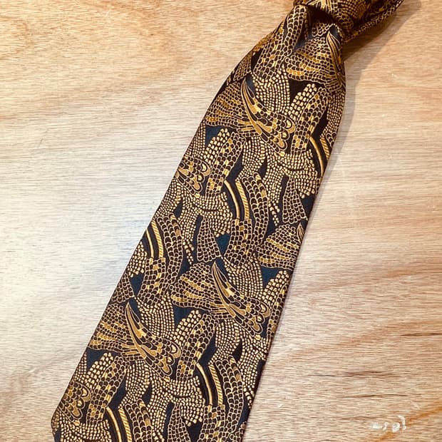 [VINTAGE] ARSENAL 100% Pure Silk Orienta