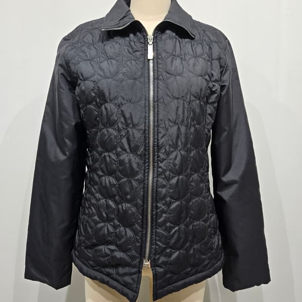 막스앤코 블랙 퀼팅 여성 자켓 막스마라 패딩