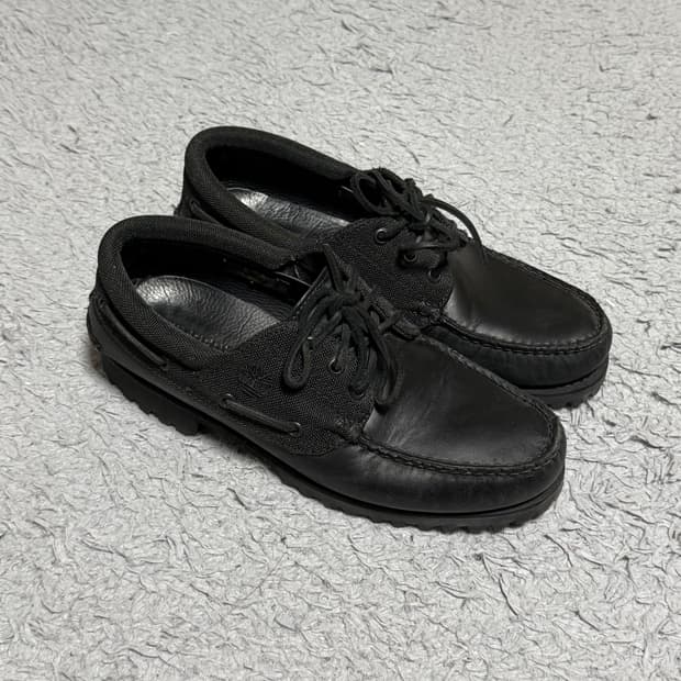 팀버랜드 3아이 클래식 보트슈즈 어센틱 블랙 265