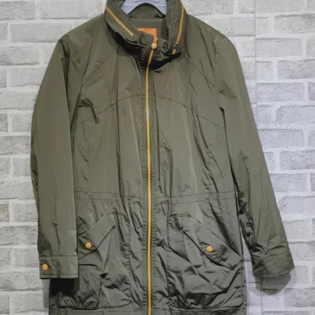 👠여성90사이즈👠크로커다일 바람막이 카키(봄~초여름)