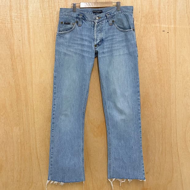 DOLCE&GABBANA boots-cut denim 돌체 앤 가바나