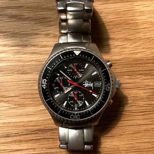 00’s old Stussy Limited Edition Watch