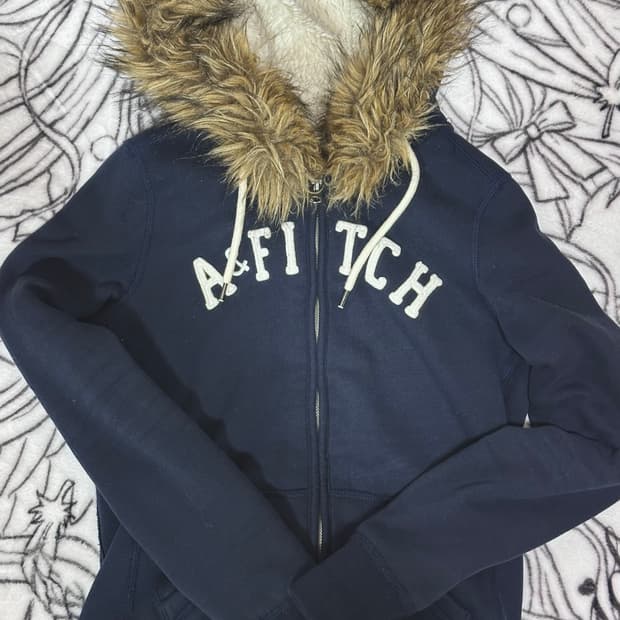 아베크롬비 퍼 후드집업 울프죠