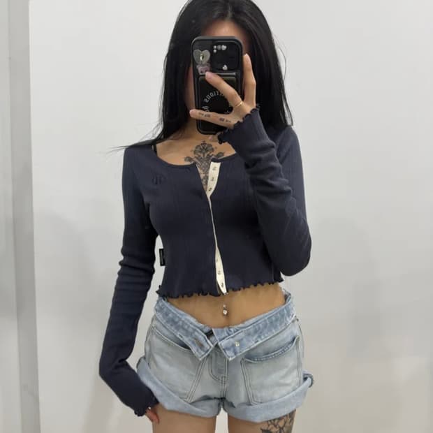 미스테리어스호텔 데님 숏팬츠 FAKE DENIM SHORTS 3size