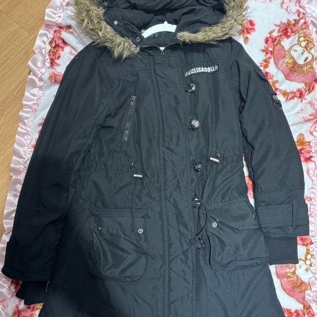 리즈리사돌 투웨이 지퍼 패딩