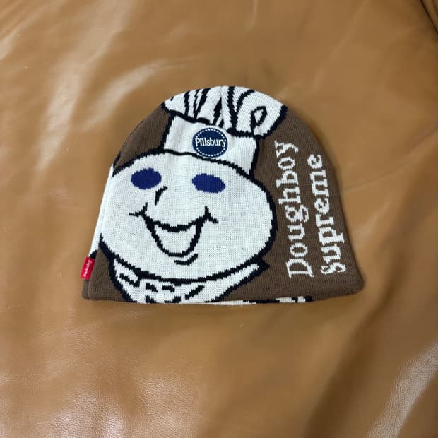 슈프림 비니 모자 도우보이 브라운