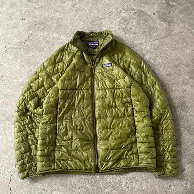 Patagonia Micro Puff Matcha Green Jacket