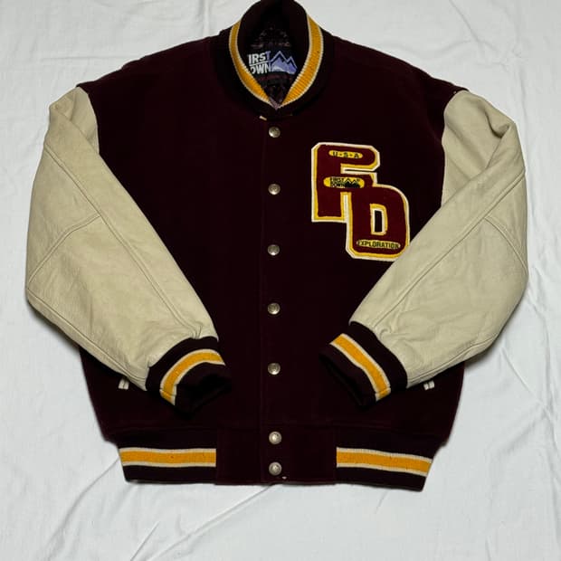 프리스트다운(PRESTDOWN) 헤리티지 바시티 자켓