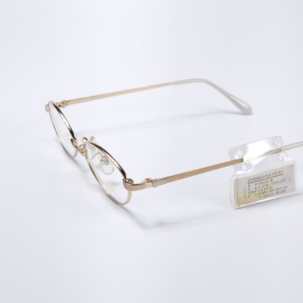 90년도 빈티지 오벌형 긱시크 안경