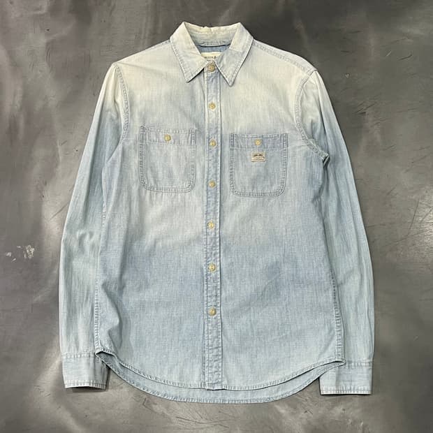  데님앤서플라이 워싱 데님 셔츠 y14469