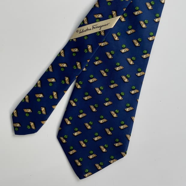 페레가모(Ferragamo) 명품 정품 넥타이