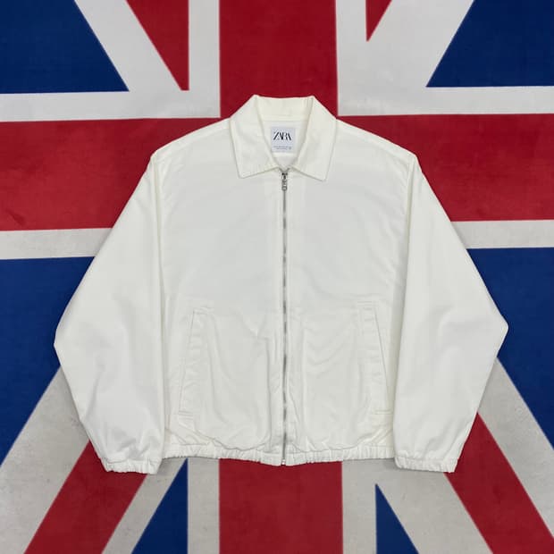 자라 블루종 자켓 M 