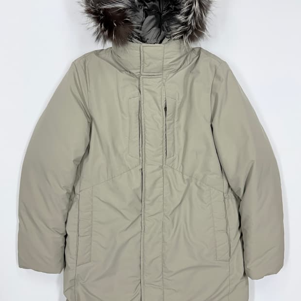 앤드지 폭스퍼 구스 맥스다운 롱패딩