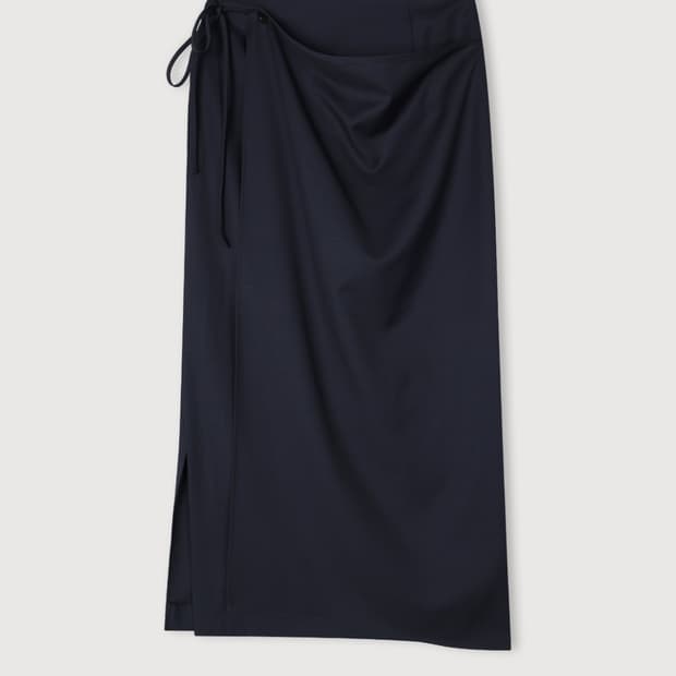 에토스  STRAP WRAP SKIRT 스커트