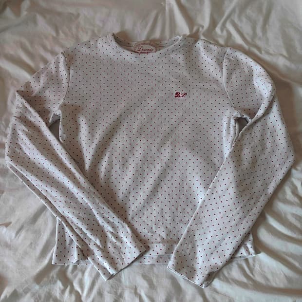 디어시스 땡땡이 롱슬리브