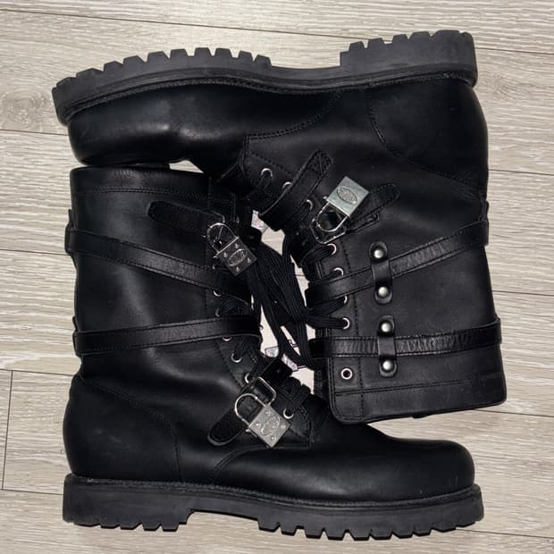 11fw Adidas x Jeremy scott combat boot