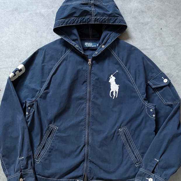 Polo 폴로 랄프로렌 빅포니 코튼 후드 자켓 
