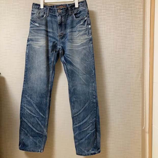 Levi's 데미지 청바지 W34 L32