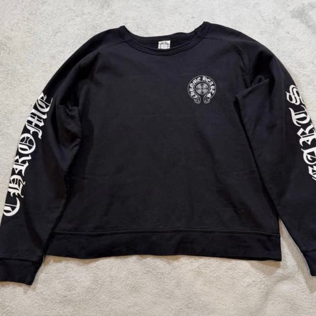 90s 빈티지 크롬하츠 og 아카이브 스웻셔츠