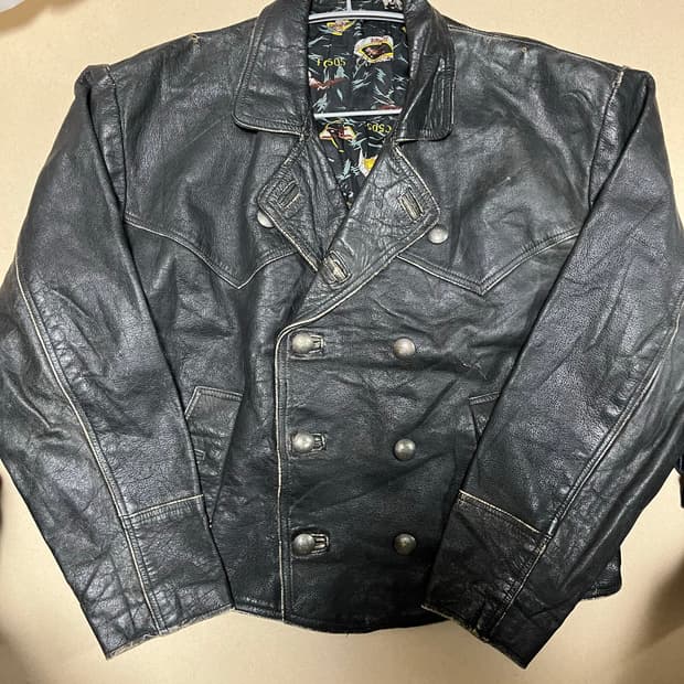 빈티지 레더자켓