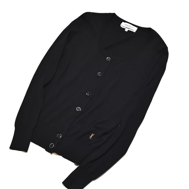 Yves Saint Laurent scoop neck cardigan