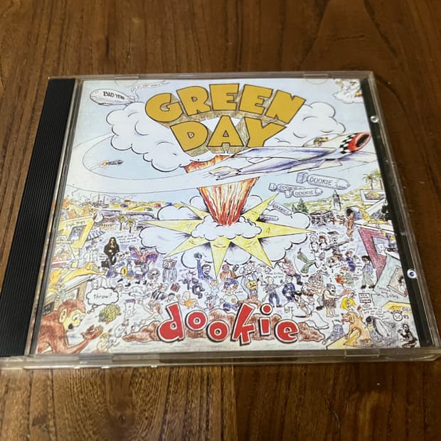 90년대 그린데이 3집 Dookie 라이센스 초판 CD 펑크 밴드 시디