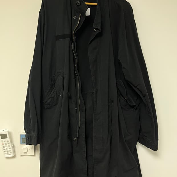 해칭룸 모즈파카 블랙 4사이즈