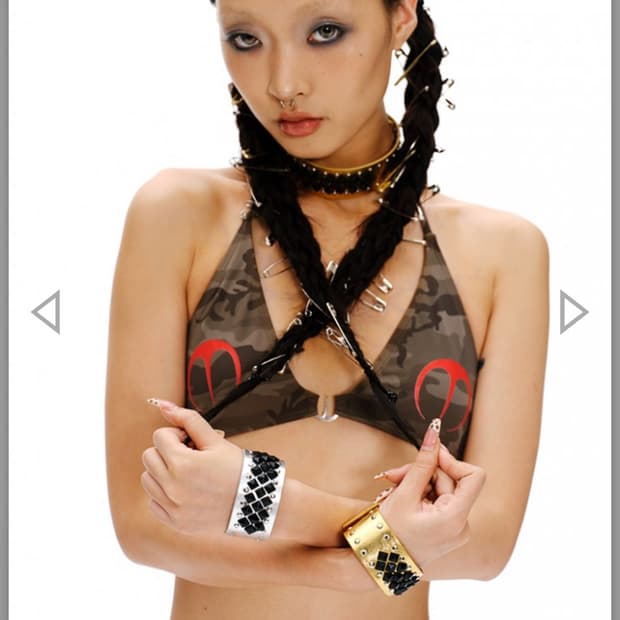 schwarzgold leather bracelet