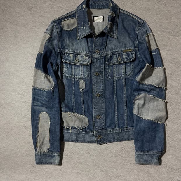 04AW 돌체앤가바나 디스트로이드 데님자켓