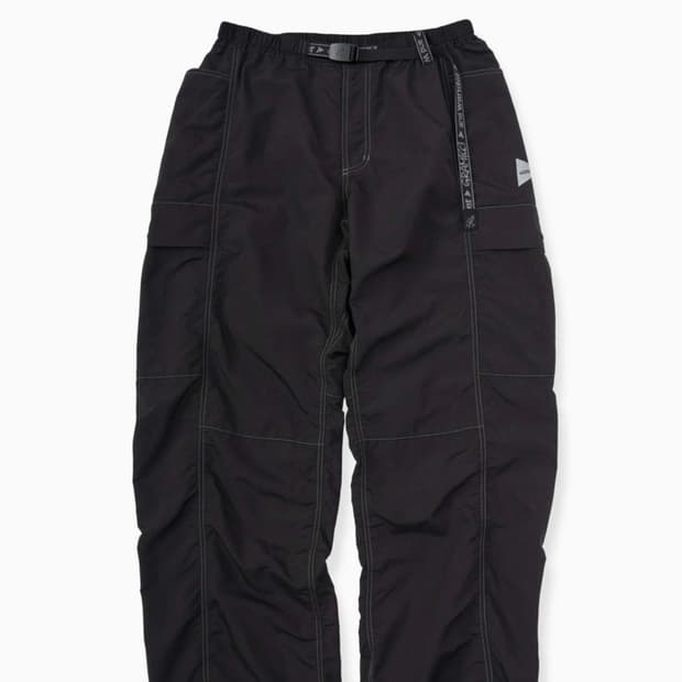 [XL] 앤드원더 x 그라미치 립스탑 보이저 팬츠 블랙