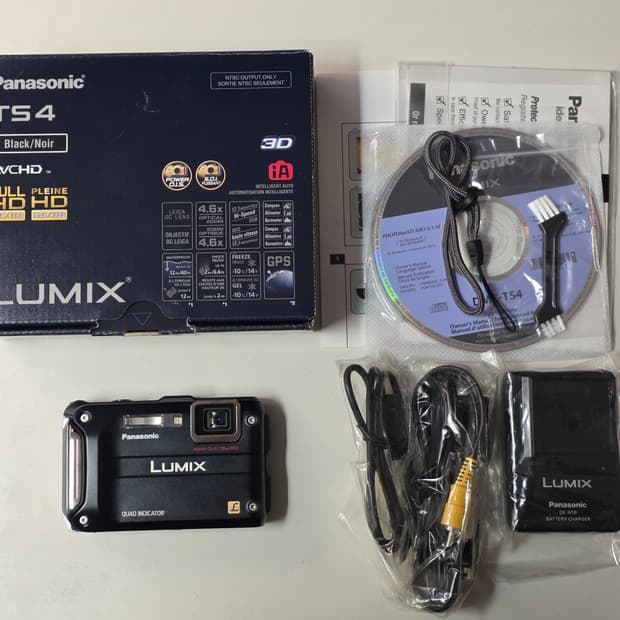 [극미품 풀박스✨️] PANASONIC LUMIX 파나소닉 루믹스 TS4