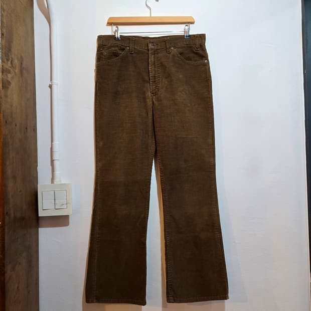 70's Levis 517 Corduroy 브라운 (USA)