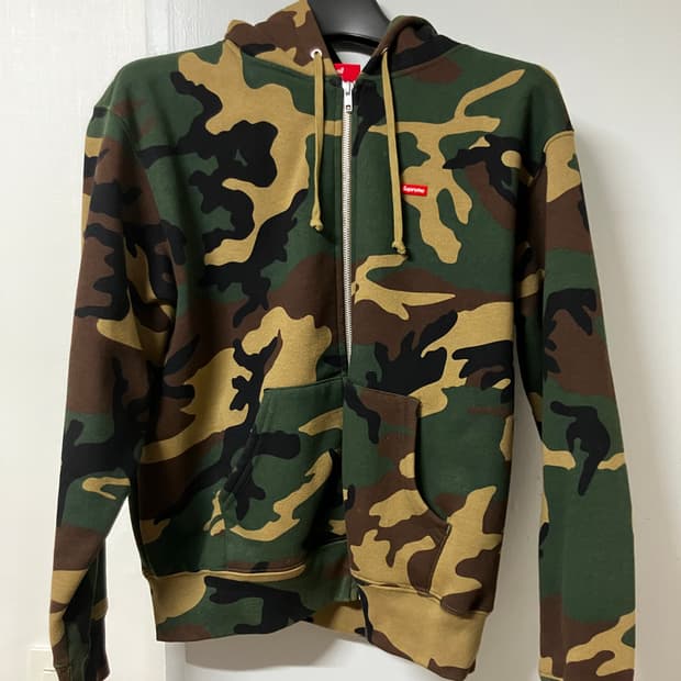 Supreme zipup hoodie camo 슈프림 후드집업 카모