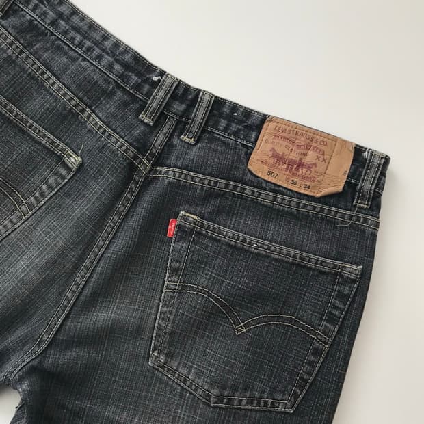 리바이스 데미지 데님