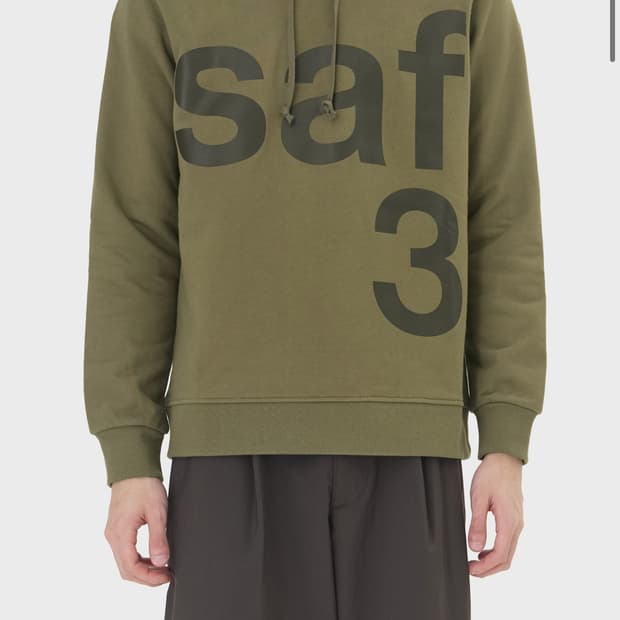 베이지 사파리스팟 카키 후드