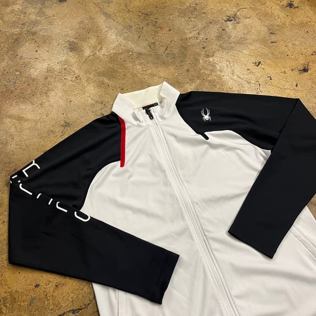 [정품/XXL] 스파이더 배색 트레이닝 집업 b8