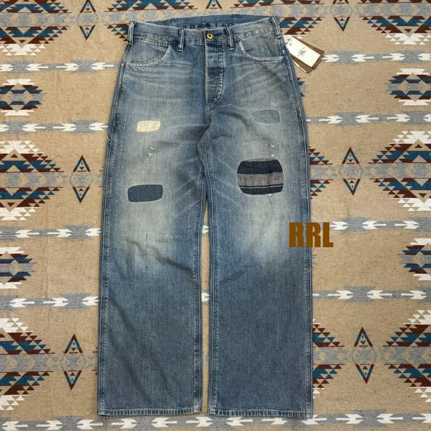 [30x30] RRL 더블알엘 리페어 엘스턴 카팬더 진 