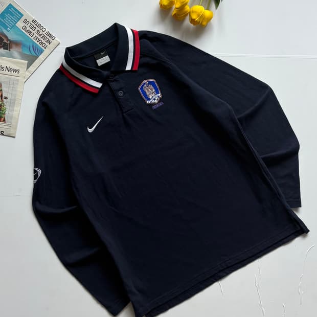 Nike 나이키 대한민국 국가대표 카라티