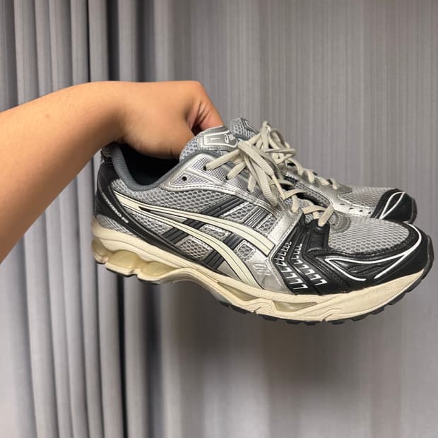 [290] 아식스 젤 카야노 14 블랙 글레이셔 그레이