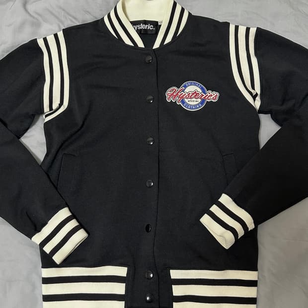 히스테릭글래머 바시티 자켓