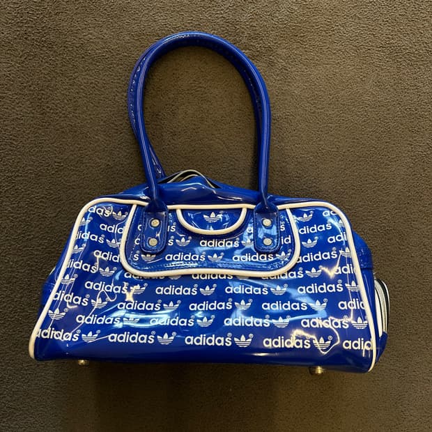 아디다스 빈티지 볼링 백 처분 유니크
