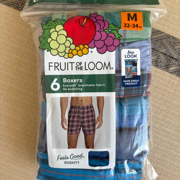 새상품 FRUIT OF THE LOOM 박서 브리프 M 사이즈