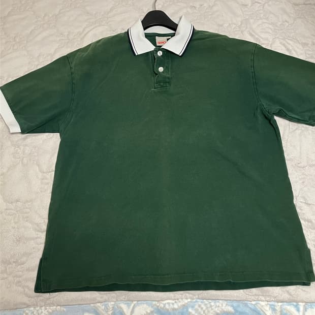 SPAO 초록색 카라티