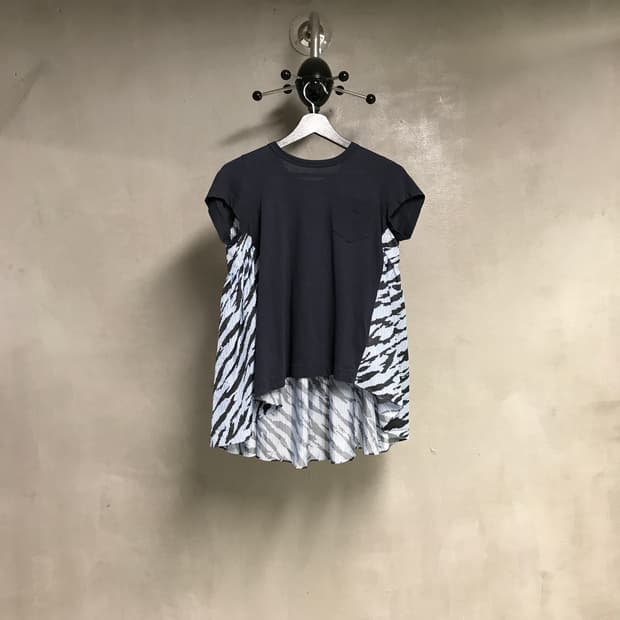 사카이 네이비 반팔 티셔츠 2(W)