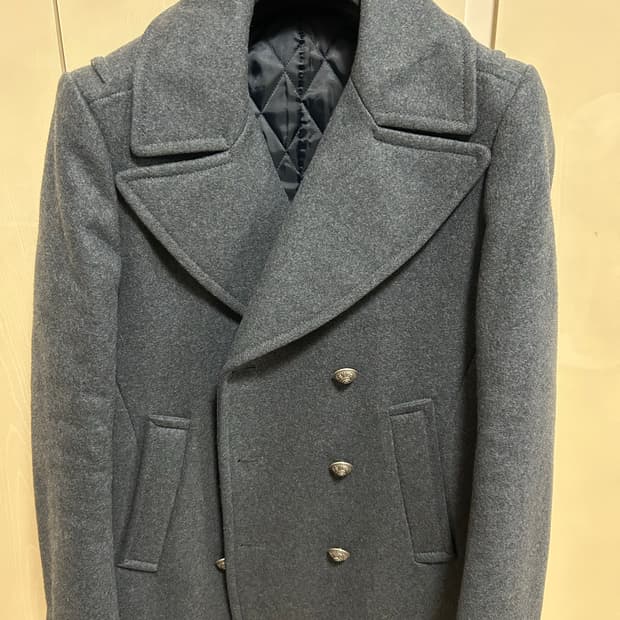 솔리드옴므 소라색 피코트